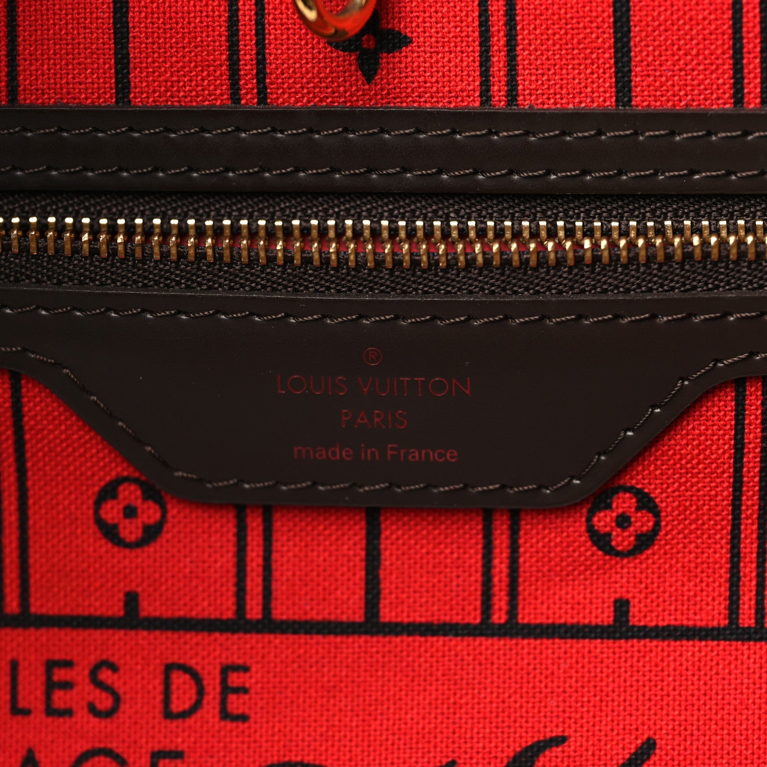 Louis Vuitton Damier Ebene Neverfull GM 7 of 7