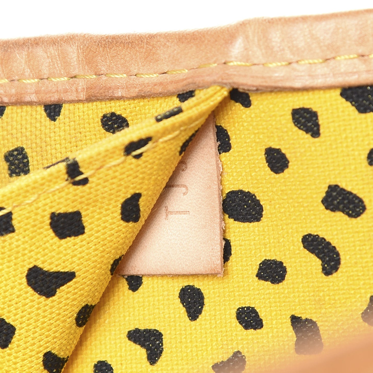 Monogram Kusama Waves Neverfull MM Yellow