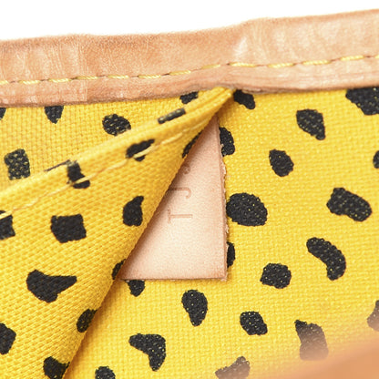 Louis Vuitton Monogram Kusama Waves Neverfull MM Yellow 6 of 17