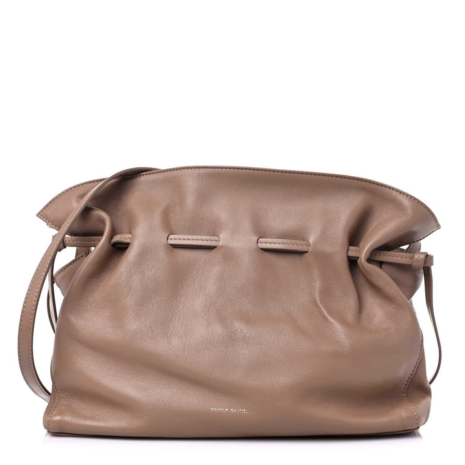 Mansur Gavriel Lambskin Mini Protea Bag Biscotto 1 of 7