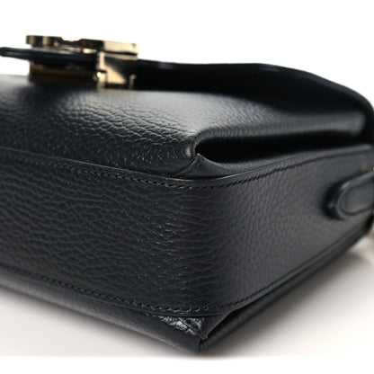 Gucci Dollar Calfskin Interlocking G Crossbody Bag Black 10 of 10