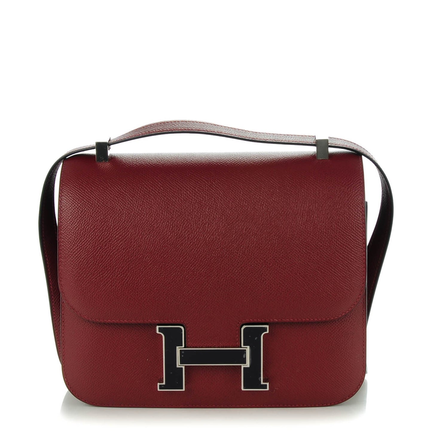 Epsom Enamel Constance 24 Rouge H Bleu Nuit
