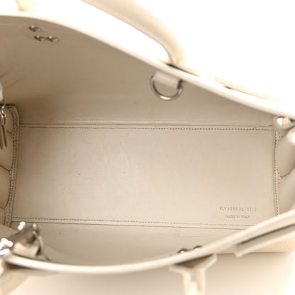 Saint Laurent Grained Calfskin Baby Sac De Jour White 27 of 28