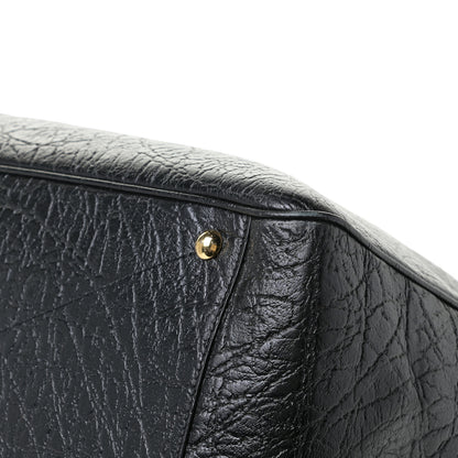 Louis Vuitton Cuir Indra Duffle Bag Black 6 of 15