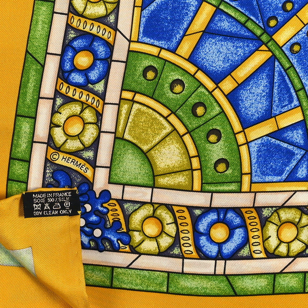 Silk Lumieres de Paris Scarf 90
