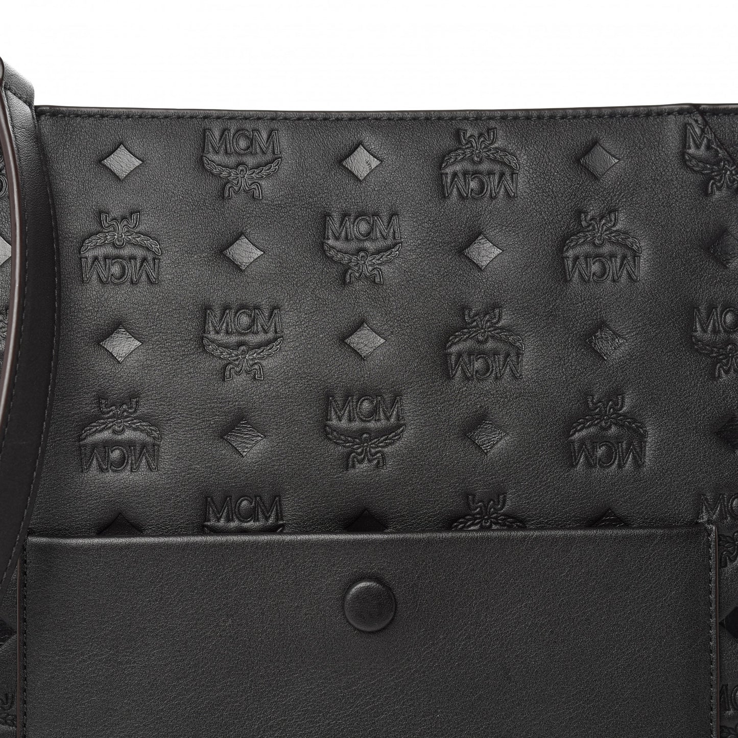 Calfskin Ottomar Monogram Medium Klara Hobo Black
