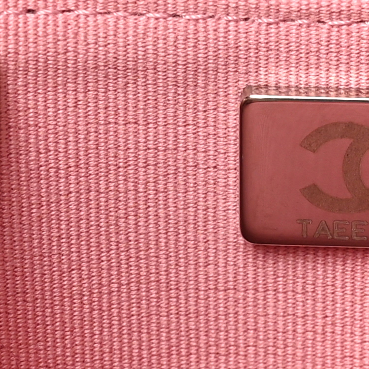 Chanel Lambskin Quilted Crystal Star Wallet On Chain WOC Pink 7 of 11