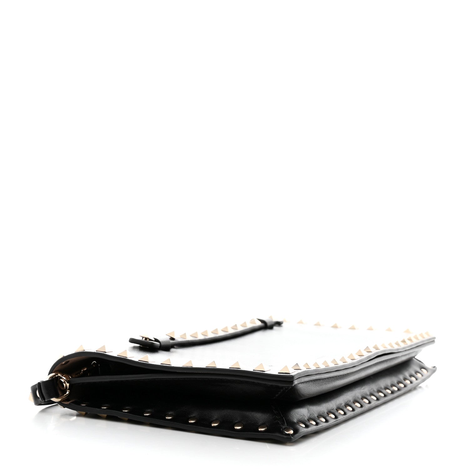 Valentino Garavani Nappa Rockstud Wristlet Clutch Black 4 of 7