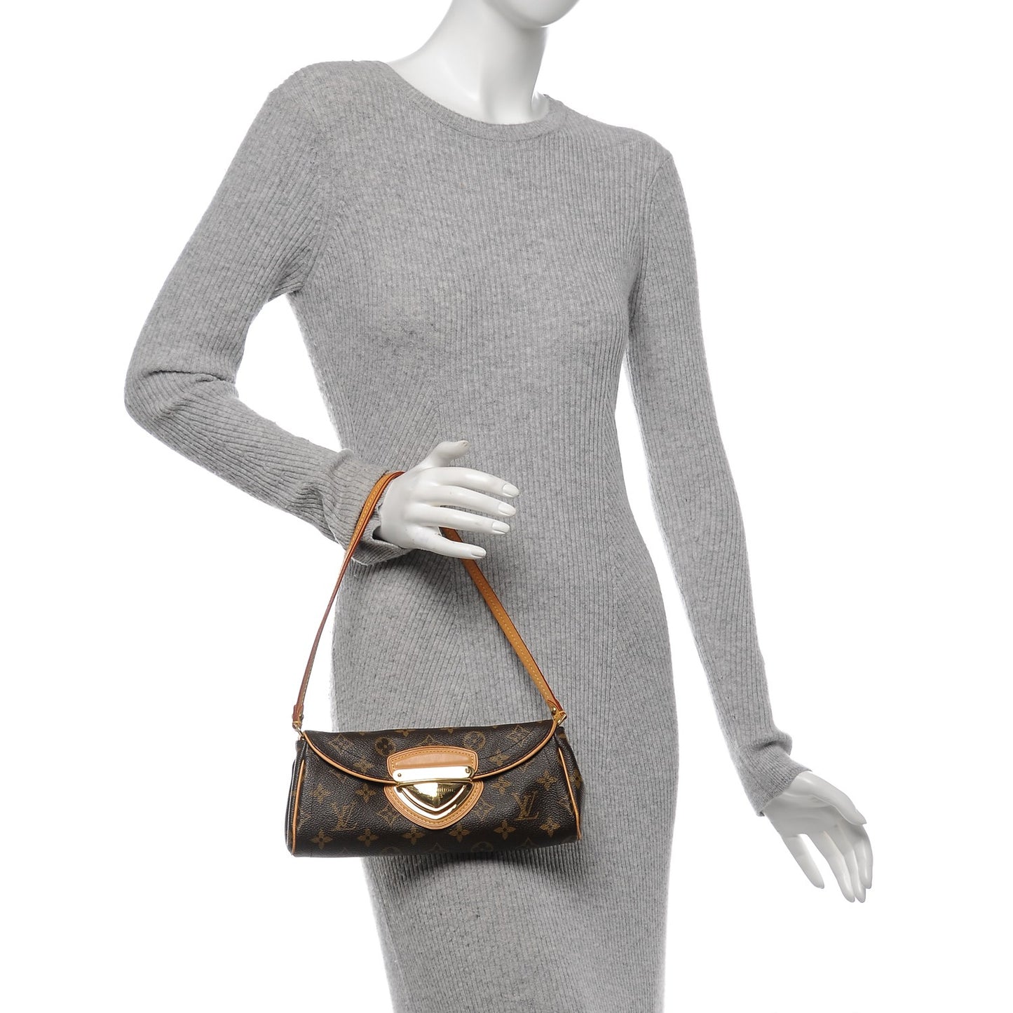 Monogram Beverly Clutch