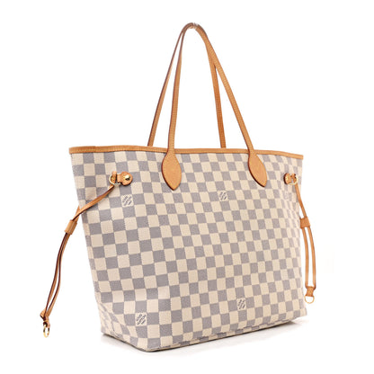 Louis Vuitton Damier Azur Neverfull MM 3 of 11