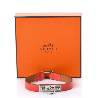 Hermes Epsom Micro Rivale Bracelet XS Rose Jaipur 7 of 7