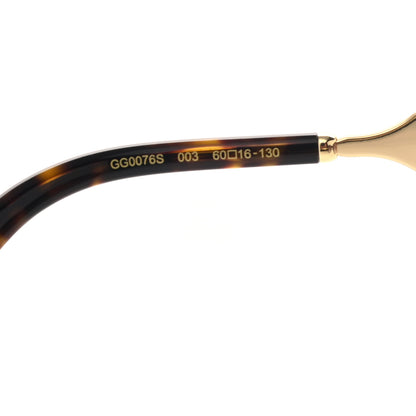Gucci Acetate Oversized Butterfly Sunglasses GG 0076S Havana 6 of 8