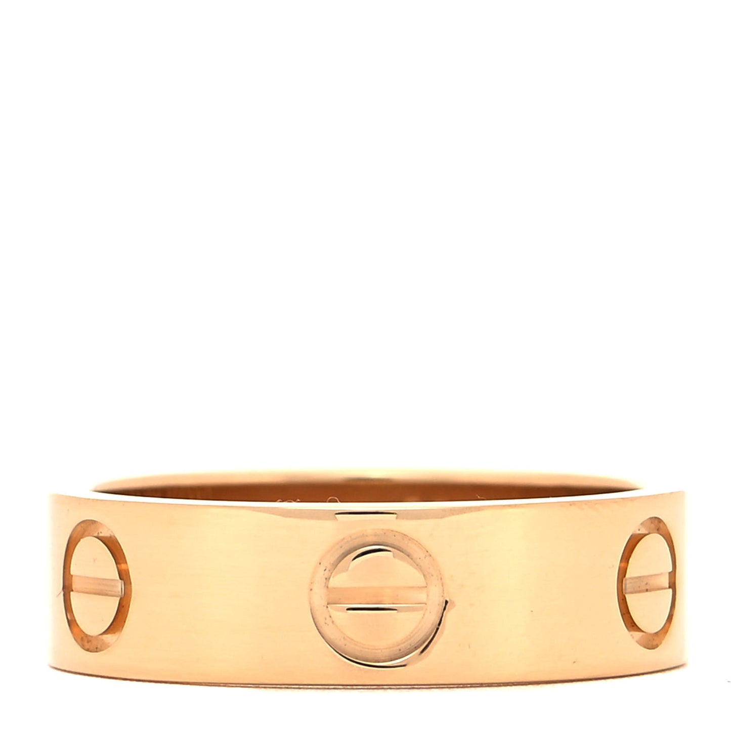 18K Yellow Gold 5.5mm LOVE Ring 53 6.25