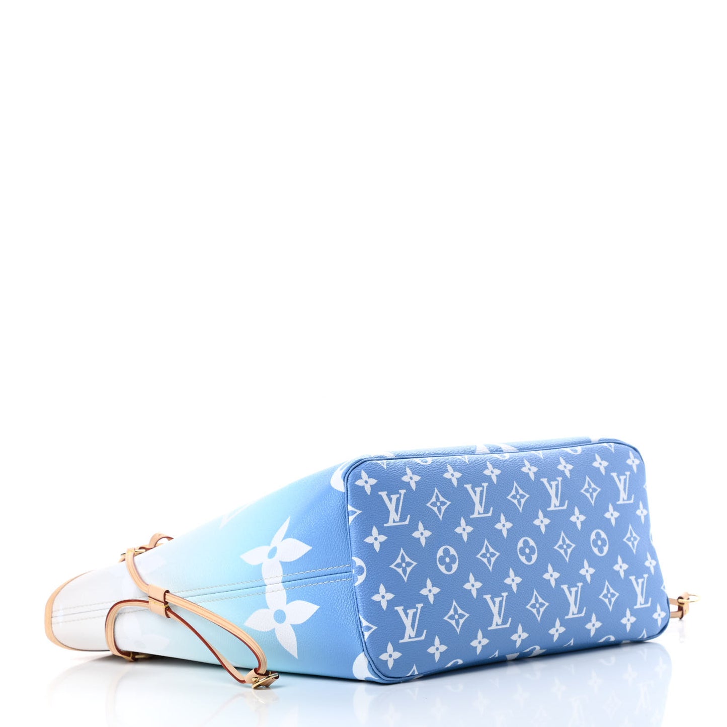 Monogram Giant By The Pool Neverfull MM Blue