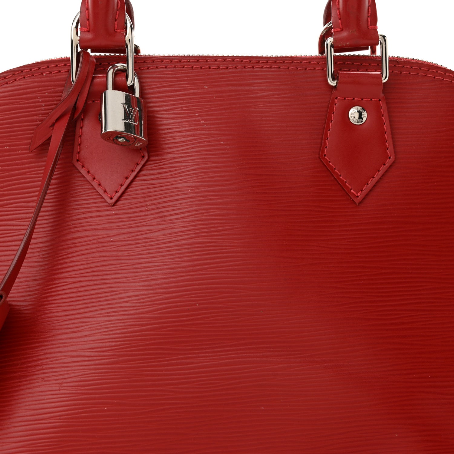 Louis Vuitton Epi Alma PM Rubis 12 of 17