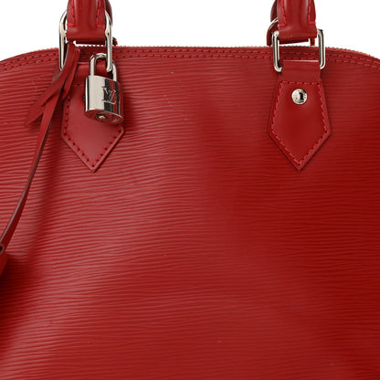 Louis Vuitton Epi Alma PM Rubis 12 of 17
