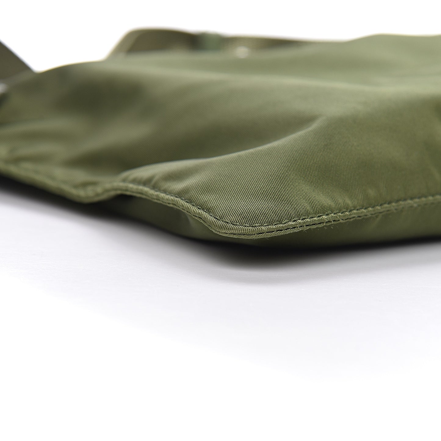 Nylon Vela Sport Small Flat Messenger Bag Army