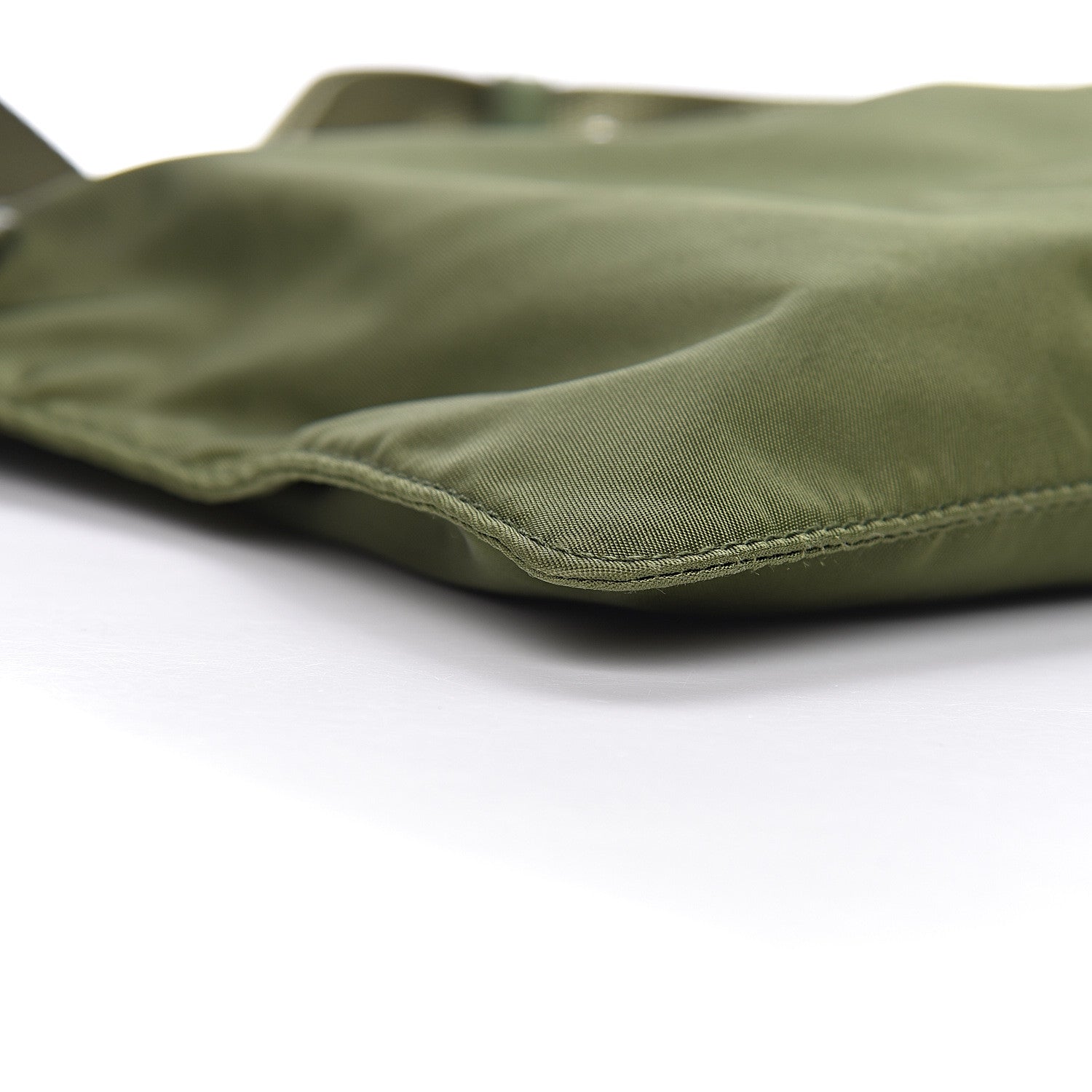 Prada Nylon Vela Sport Small Flat Messenger Bag Army 8 of 10