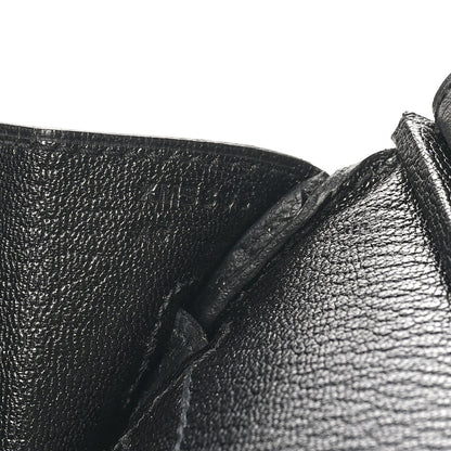 Hermes Taurillon Clemence Birkin 30 Black 7 of 10