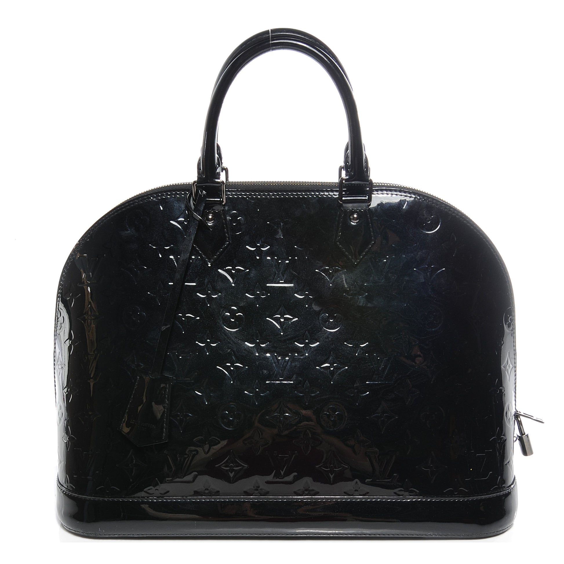 Louis Vuitton Vernis Alma GM Noir Magnetique 1 of 8