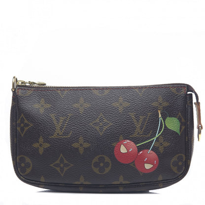 Louis Vuitton Monogram Cerises Mini Pochette Accessories 1 of 7