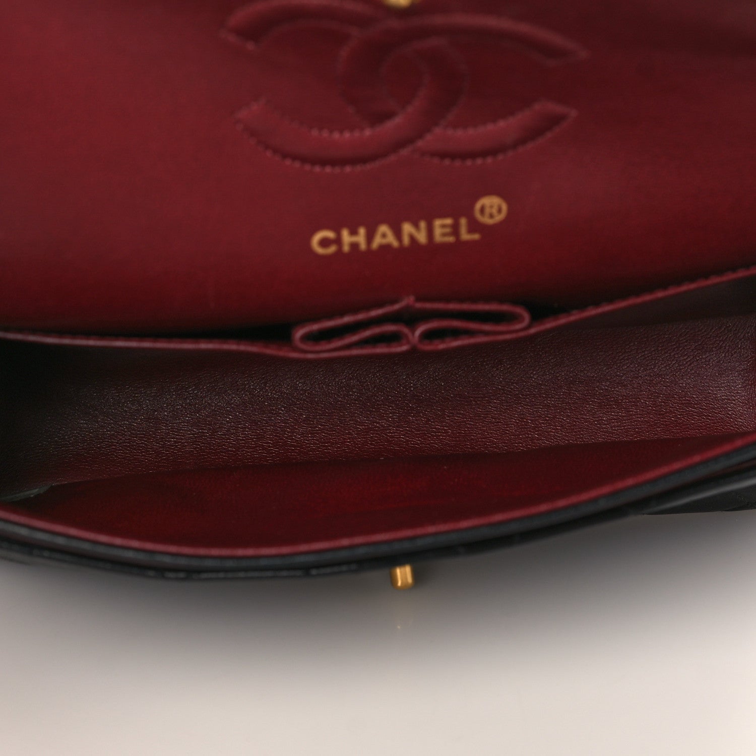 Chanel Lambskin Quilted Small Double Flap Black 5 of 9