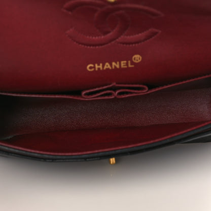Chanel Lambskin Quilted Small Double Flap Black 5 of 9