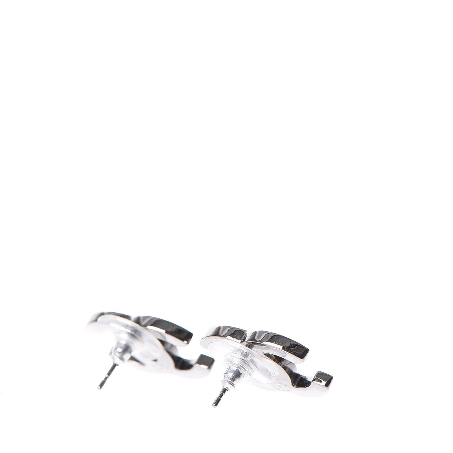 Iridescent Crystal CC Earrings Multicolor