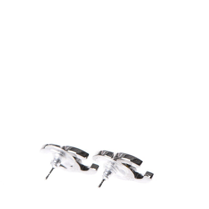 Chanel Iridescent Crystal CC Earrings Multicolor 3 of 5