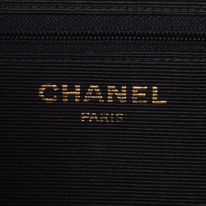 Chanel Velvet Vertical Horizontal Quilt Single Flap Black 8 of 14