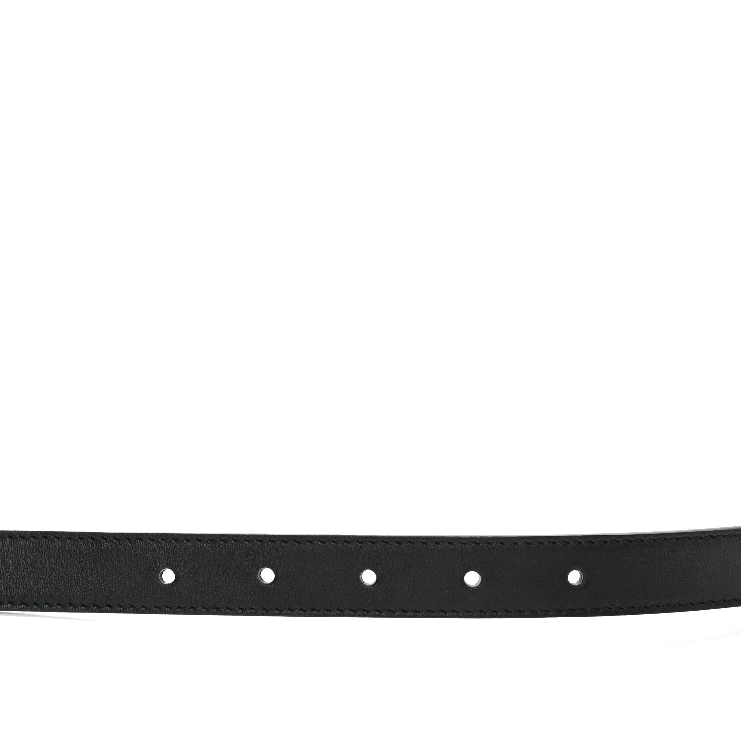 Gucci Calfskin Queen Margaret Bee Belt 80 32 Black 5 of 5