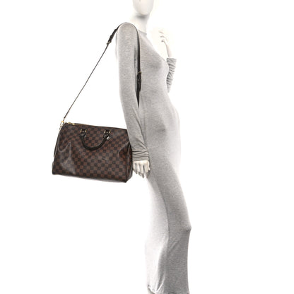 Louis Vuitton Damier Ebene Speedy Bandouliere 35 2 of 9
