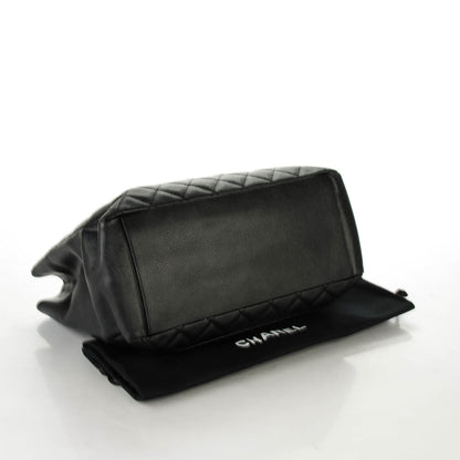 Chanel Caviar Quilted Grand Shopping Tote GST Black 4 of 7