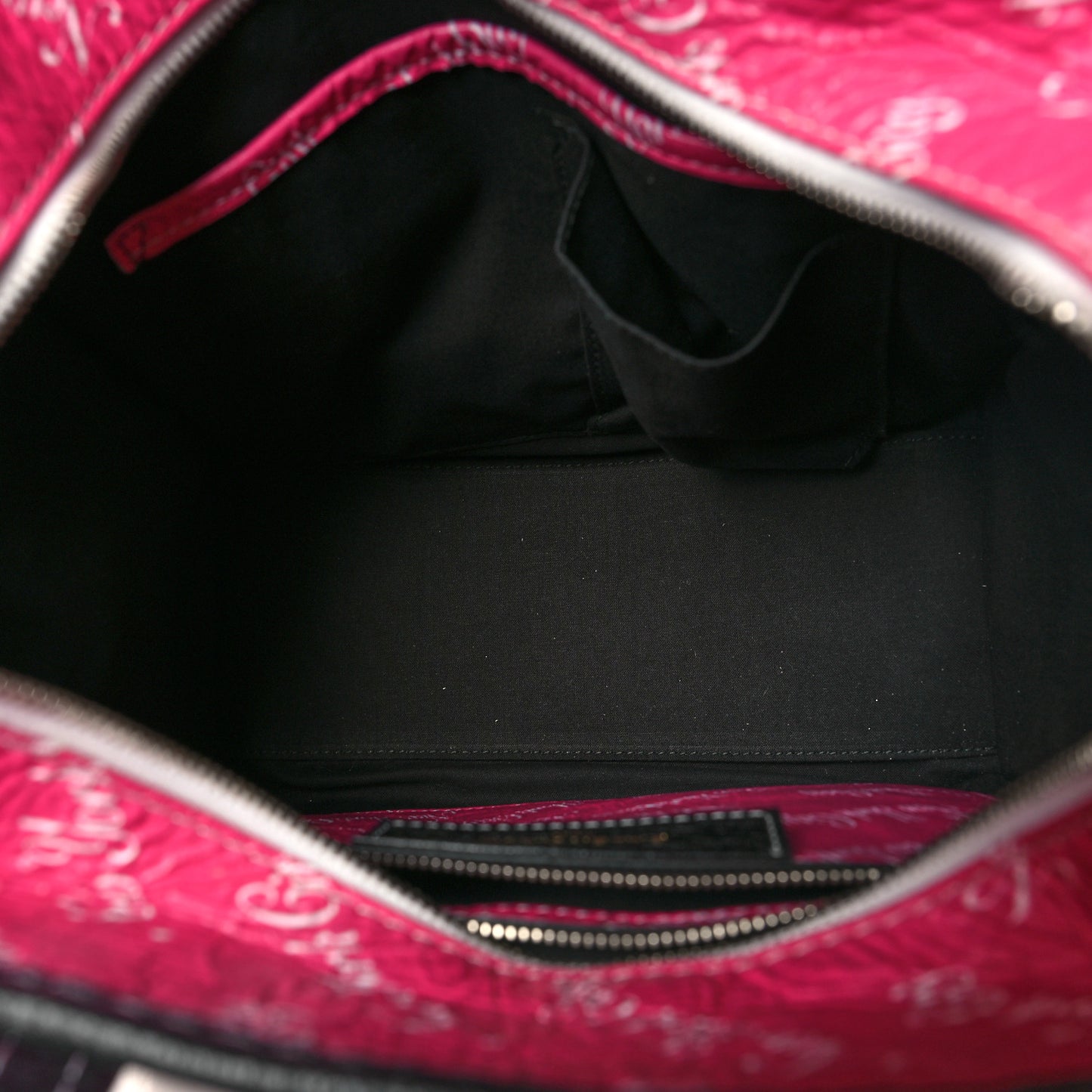 Agneau Arena NYC S Bazar Shopper Tote Rose Black Gris Rouge