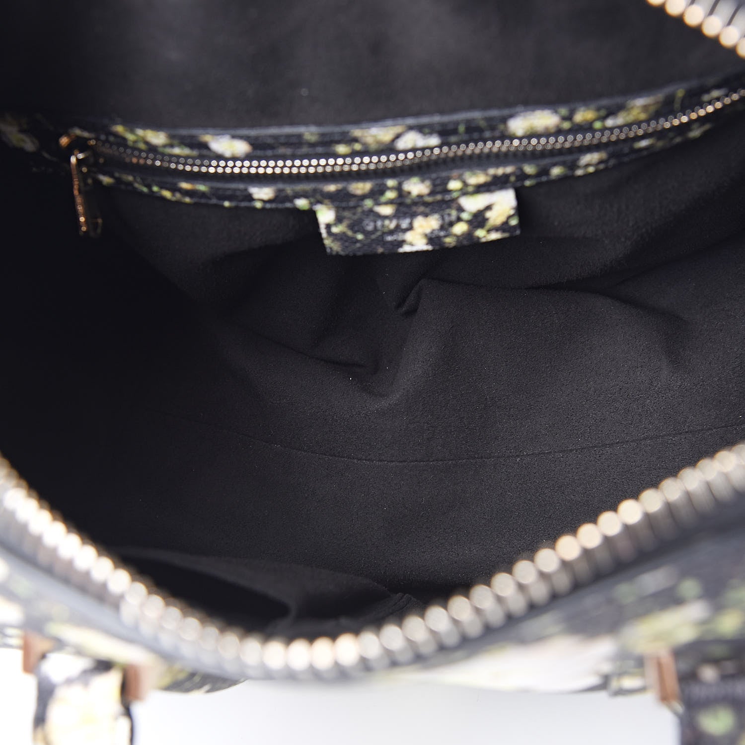 Givenchy Textured Coated Canvas Baby's Breath Print Medium Lucrezia Black 5 of 10