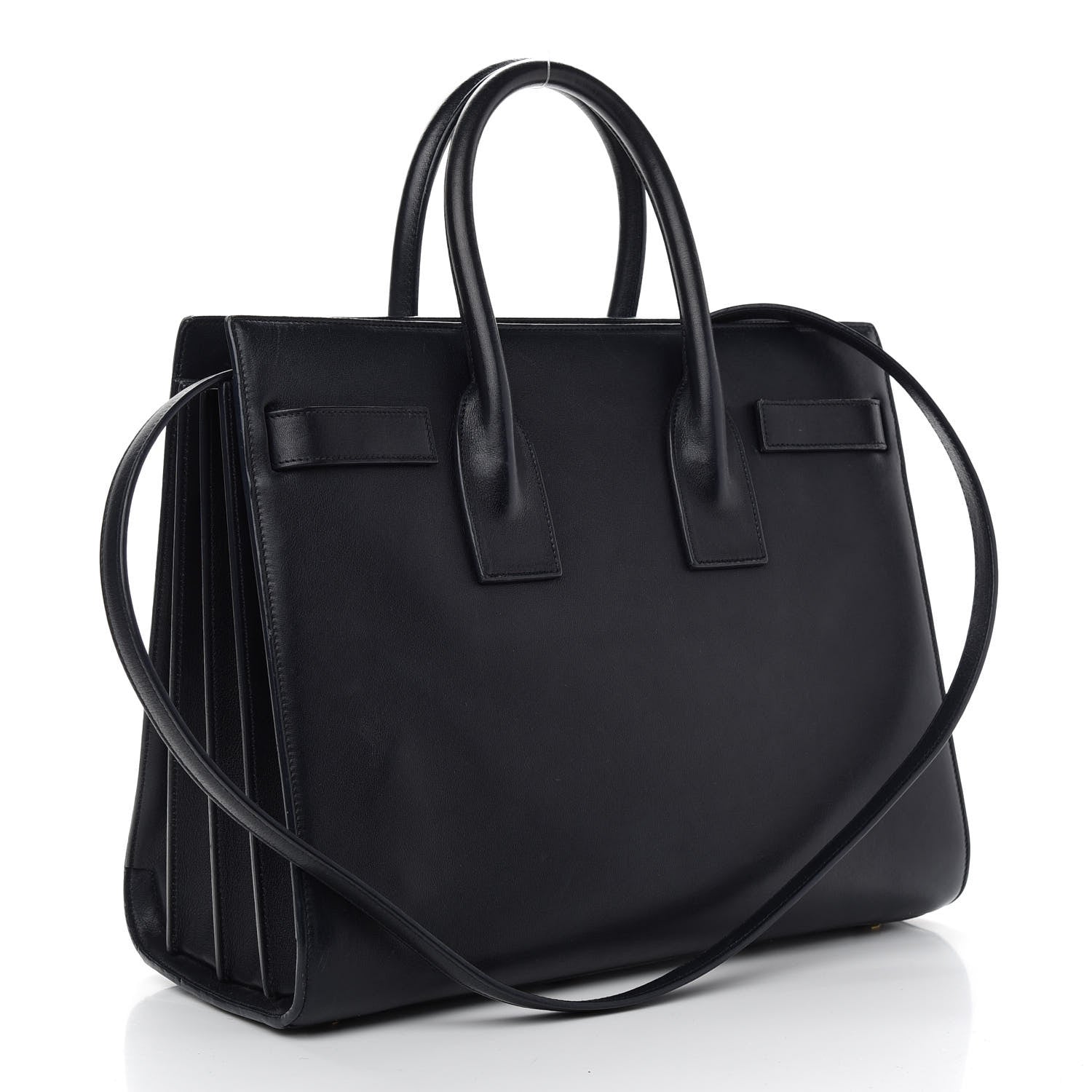 Saint Laurent Calfskin Small Sac De Jour Black 3 of 10