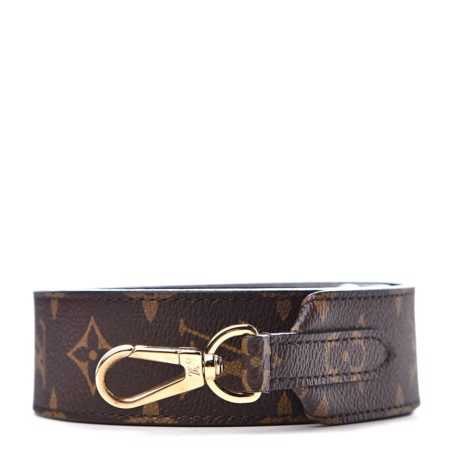 Louis Vuitton Monogram Bandouliere Shoulder Strap Black 1 of 5