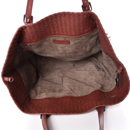 Bottega Veneta Nappa Intrecciato Large Seamless Tote Canyon 5 of 28