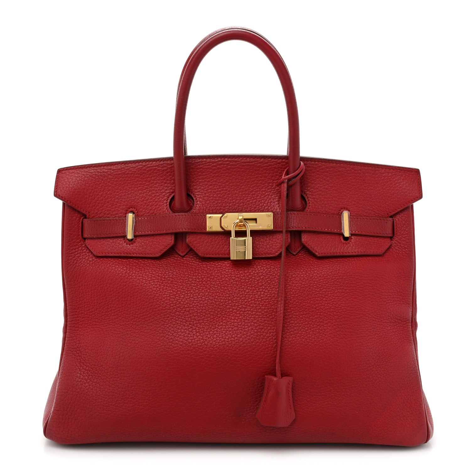 Hermes Togo BIRKIN 35 Rouge Grenat 1 of 22