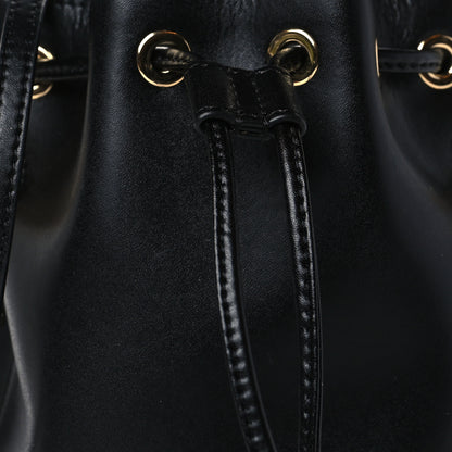Fendi Vitello Liberty Lucido F is Fendi Mini Mon Tresor Bucket Bag Black 9 of 11