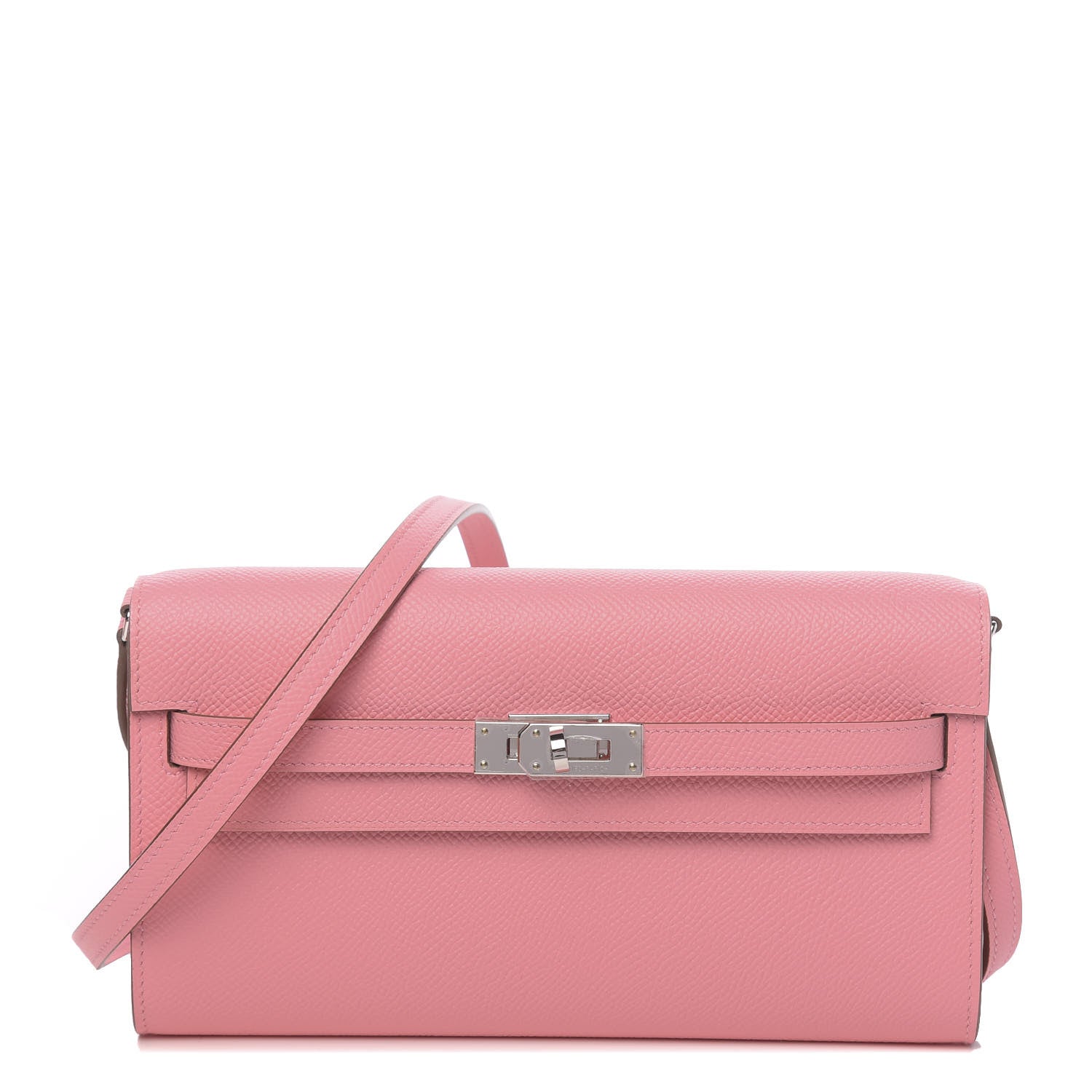 Hermes Epsom Kelly Wallet To Go Rose Confetti 1 of 10