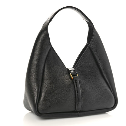 Givenchy Grained Calfskin Mini G-Lock Hobo Black 3 of 8