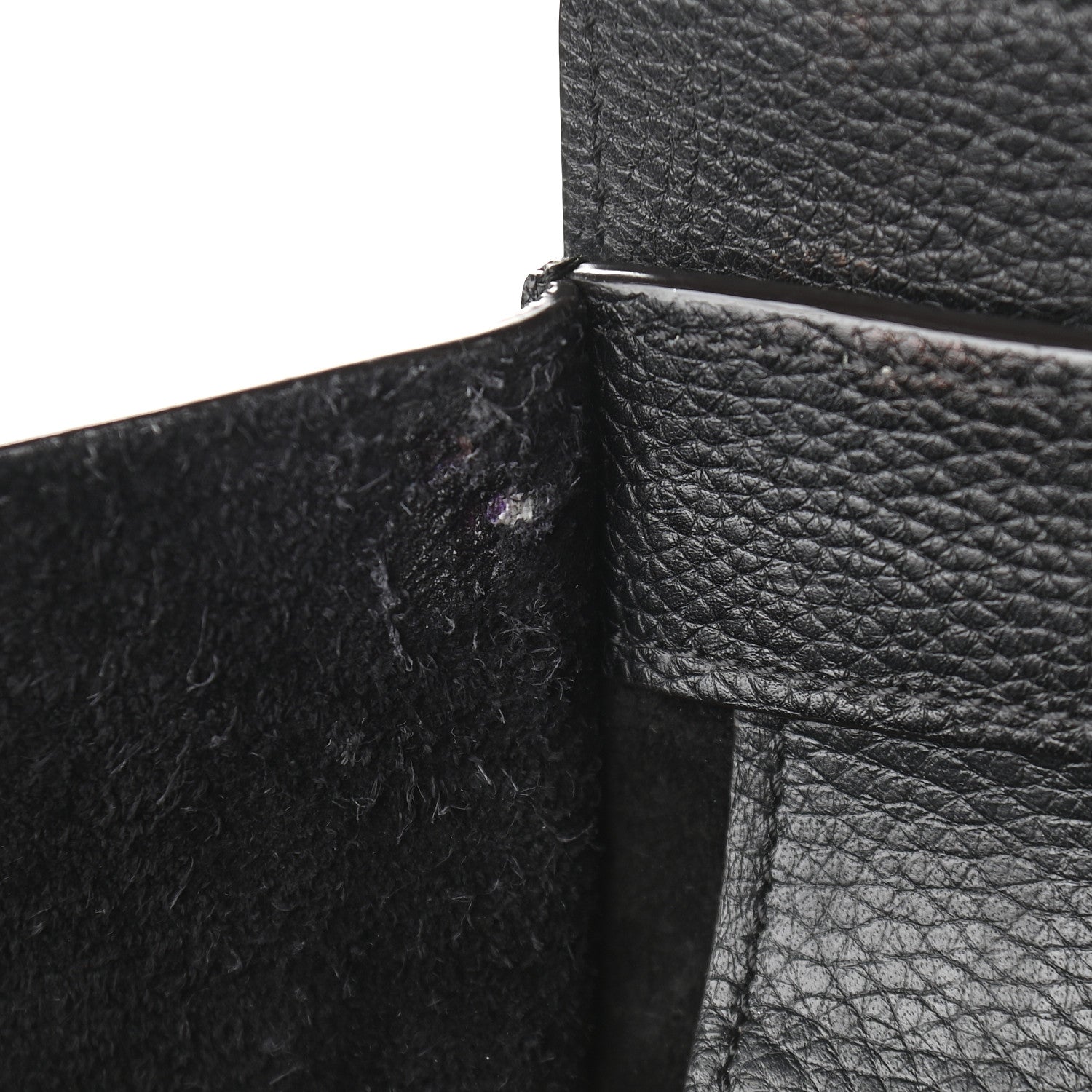 Celine Drummed Calfskin Mini Luggage Black 6 of 9
