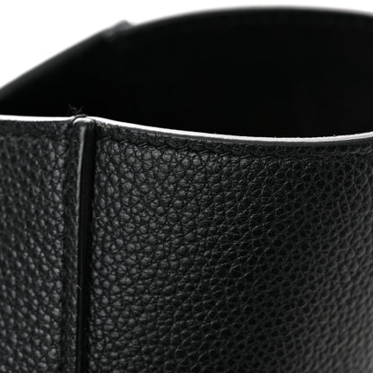 Celine Soft Grained Calfskin Sangle Bucket Bag Black 11 of 11