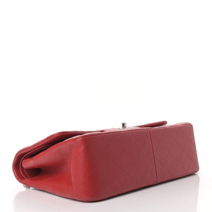 Chanel Caviar Quilted Jumbo Double Flap Red 4 of 9