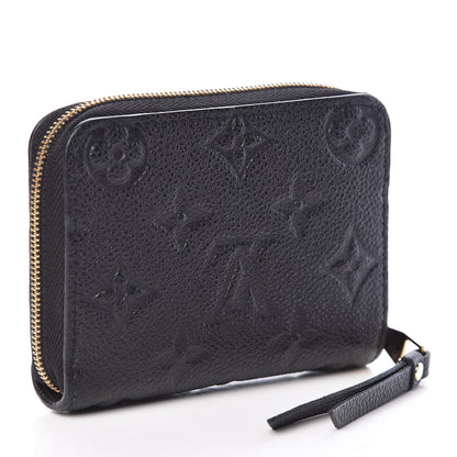 Louis Vuitton Empreinte Zippy Coin Purse Black 3 of 7