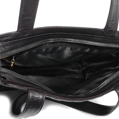 Chanel Lambskin Quilted Shoulder Bag Black 5 of 8