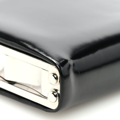 Christian Louboutin Patent Crystal Clutch Black 8 of 9