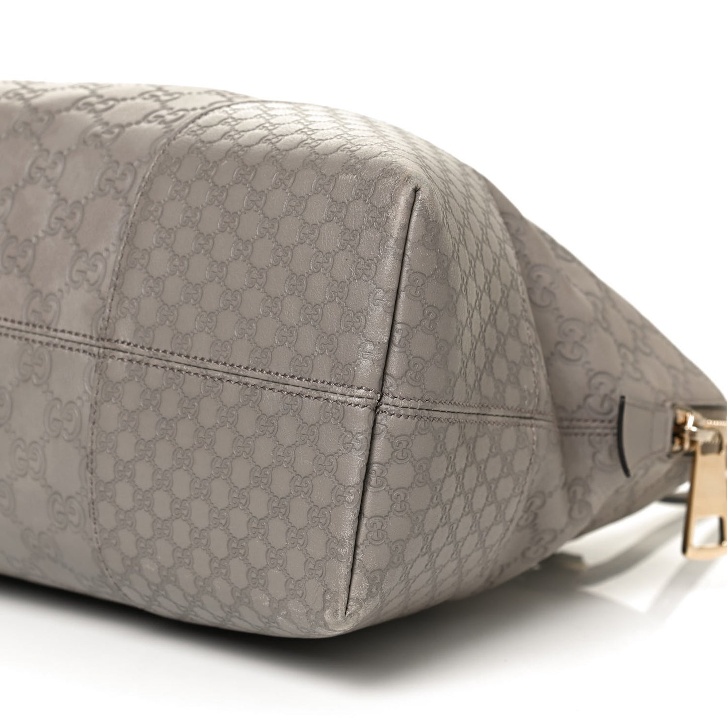 Guccissima Medium Bree Shoulder Bag Storm Grey