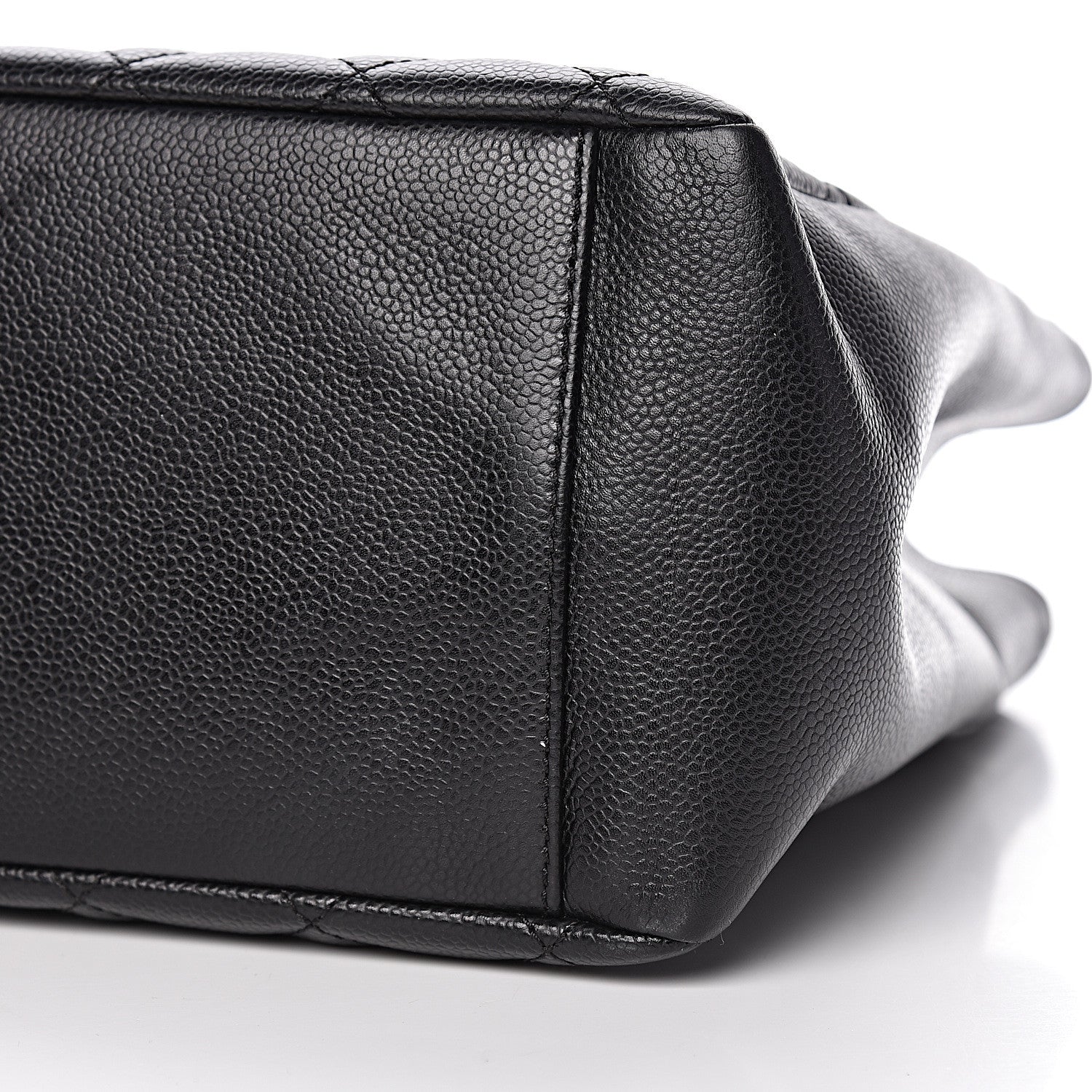 Chanel Caviar Quilted Grand Shopping Tote GST Black 9 of 10